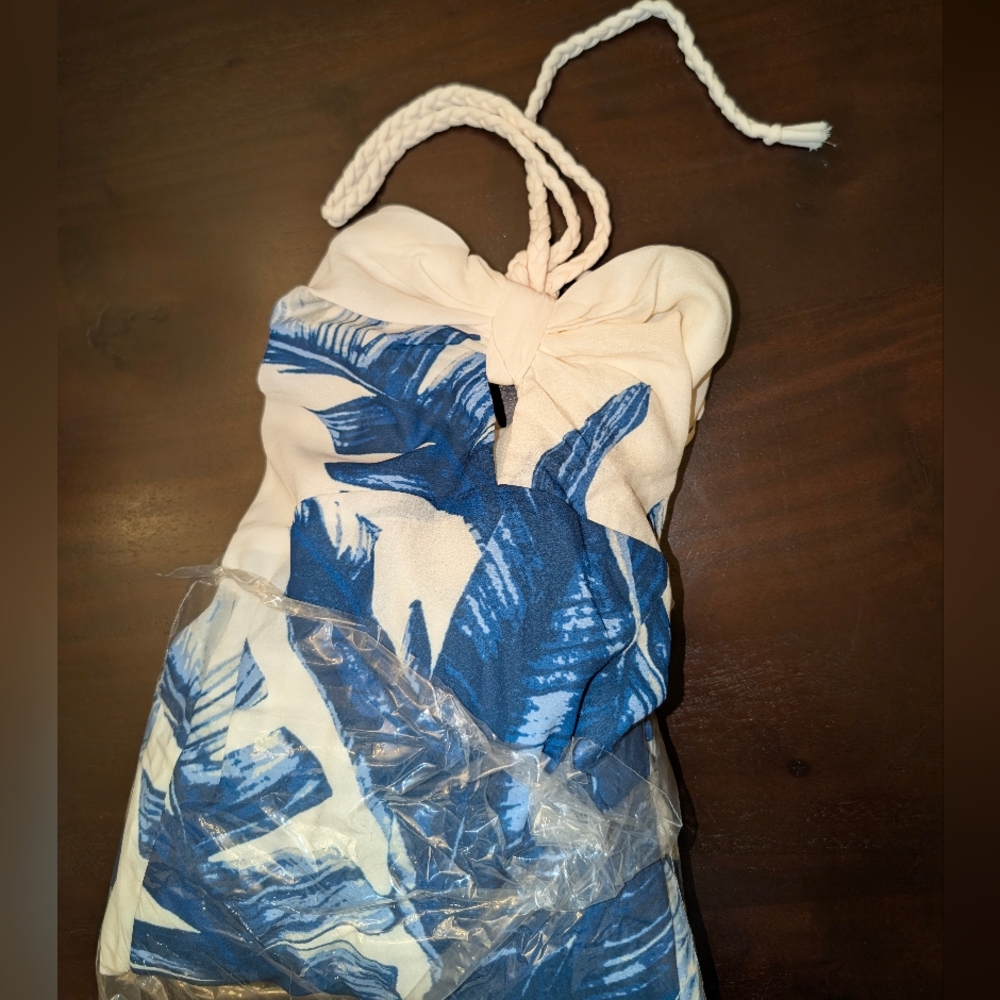Lagoon Luster Abstract Halter Maxi Dress - Picture 10 of 16